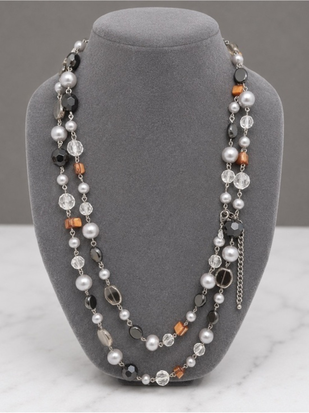 Premier Designs MIX IT UP. 58" long necklace. New, unworn. #072